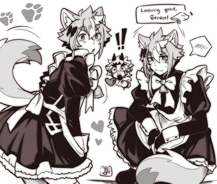 2 characters knee-up